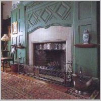 Standen, dining room, fireplace, photo on achome.co.uk.jpg